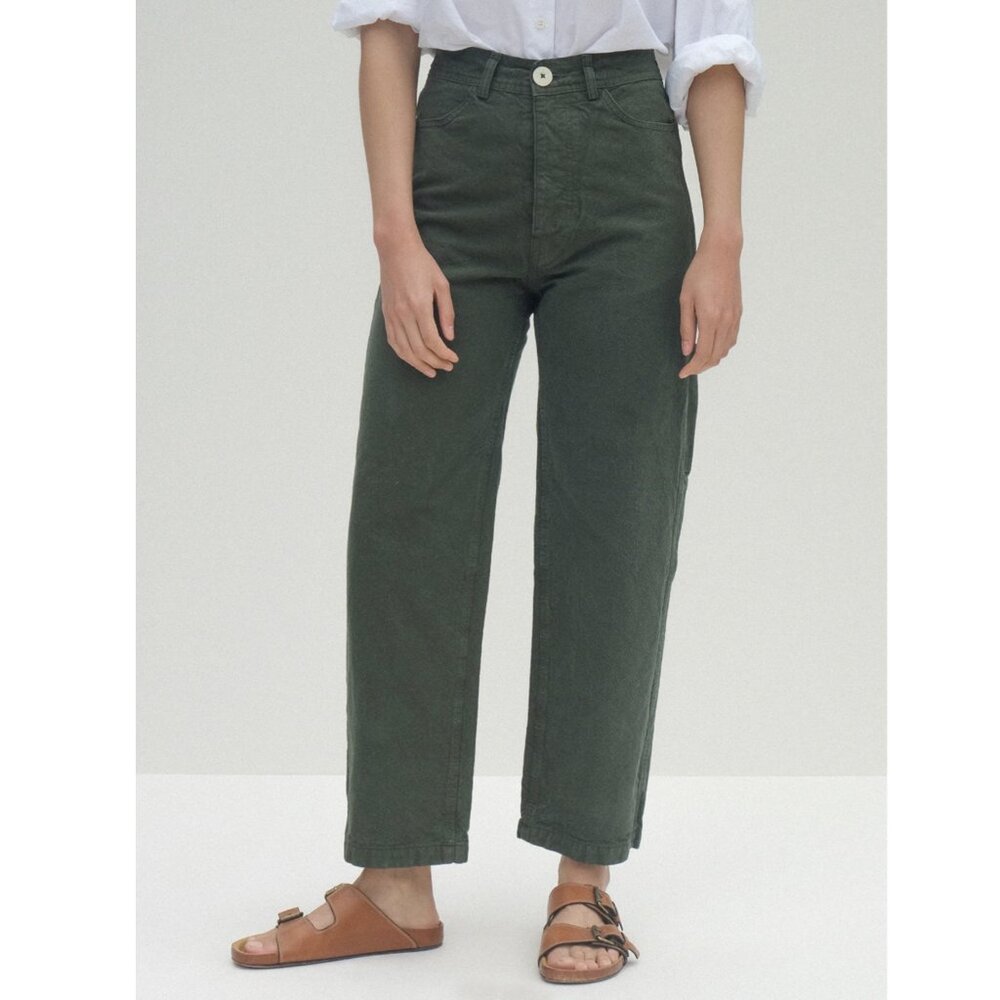 Jesse Kamm Forest Green Handy Pants - Picture 2 of 16